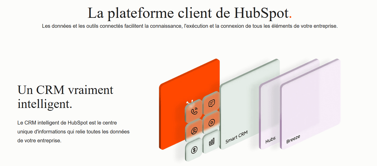 HubSpot — aperçu