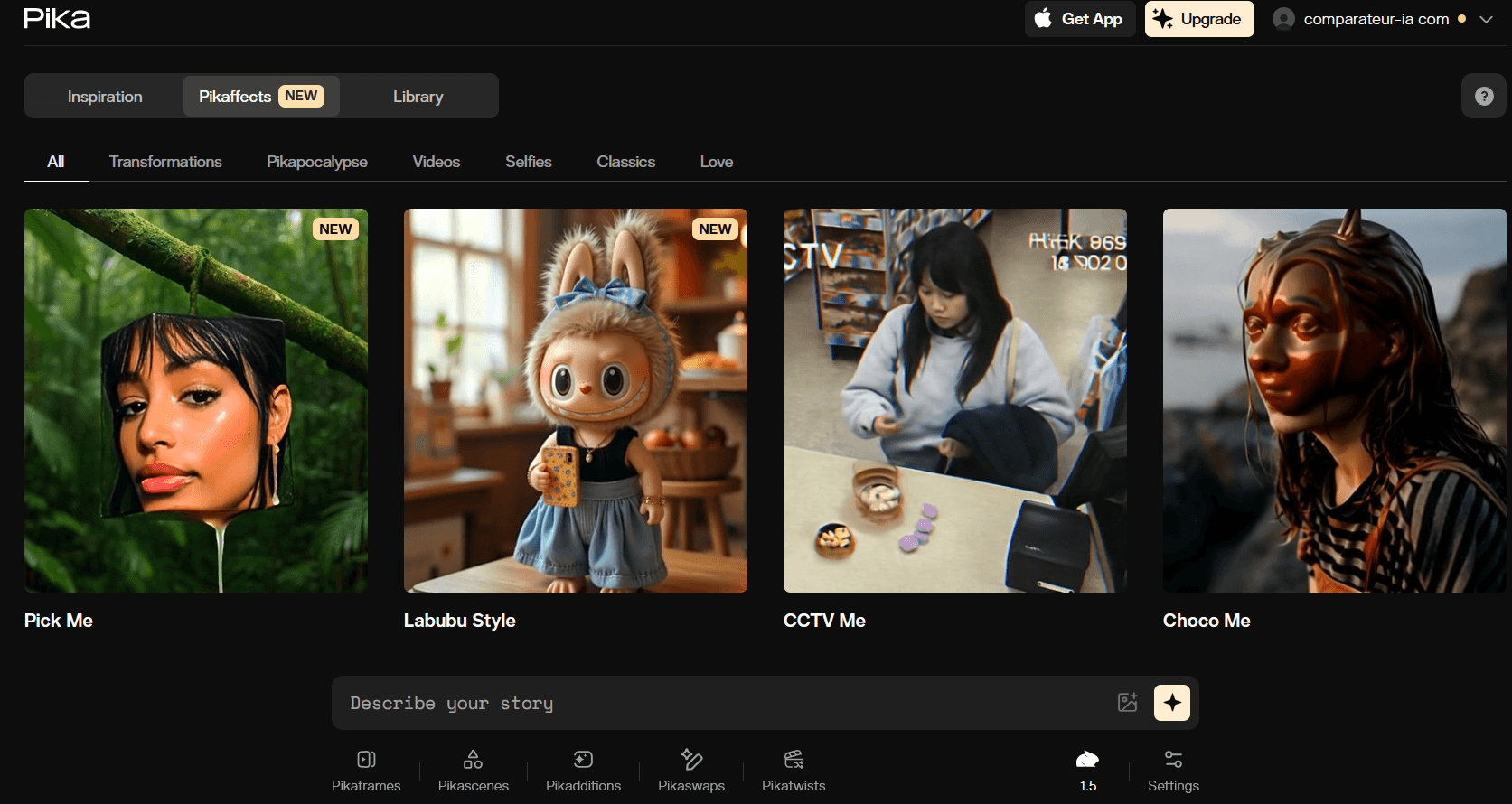 Pika Labs — aperçu