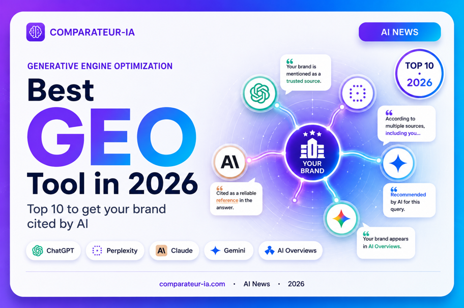 Best GEO Tool in 2026: top 10 to get your brand cited by AI