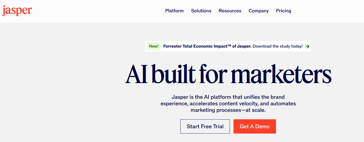 Jasper AI — preview