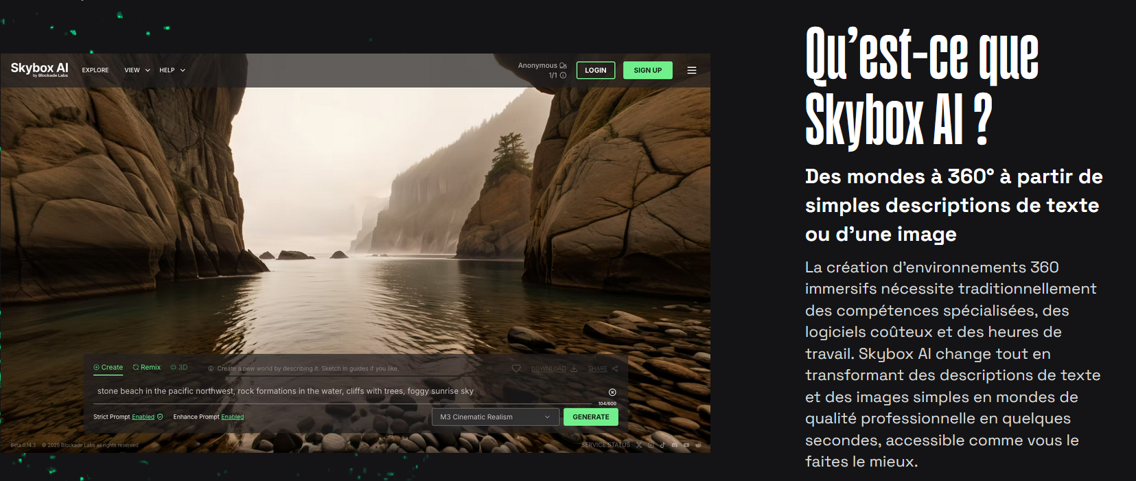 Skybox AI — preview