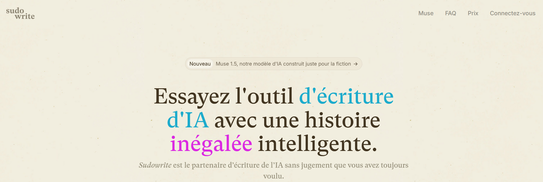 Sudowrite — preview