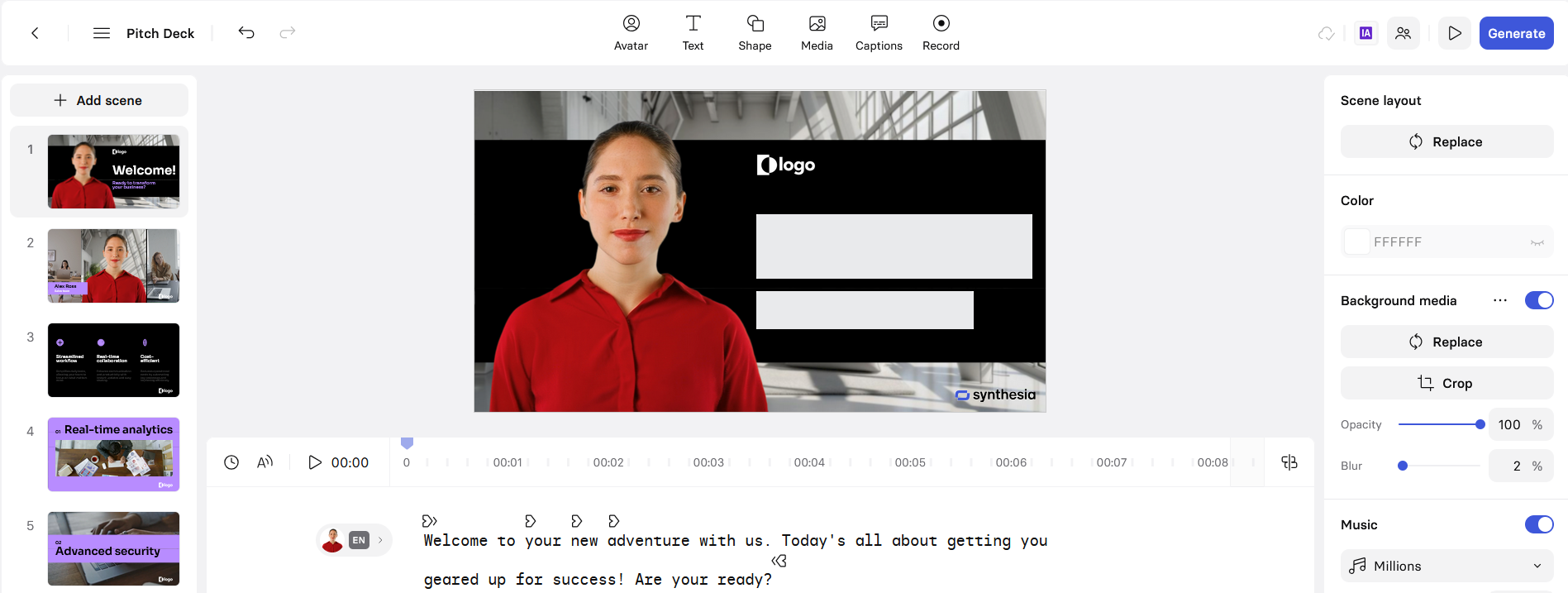 Synthesia — preview