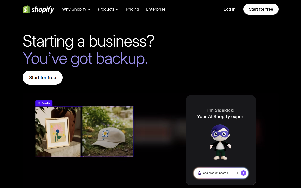 Capture d'écran de Magic by Shopify