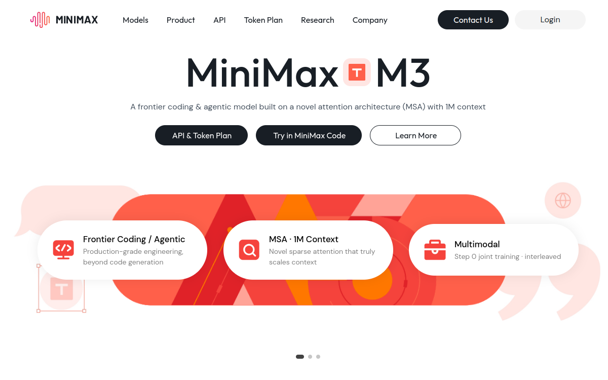 Capture d'écran de MiniMax