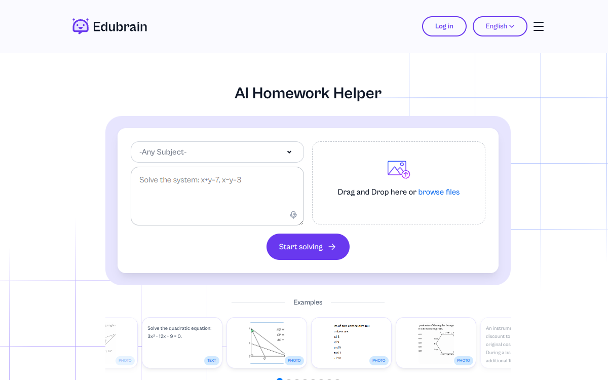 Capture d'écran de EduBrain AI