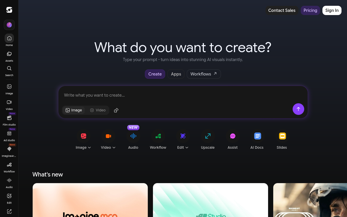 Capture d'écran de ImagineArt