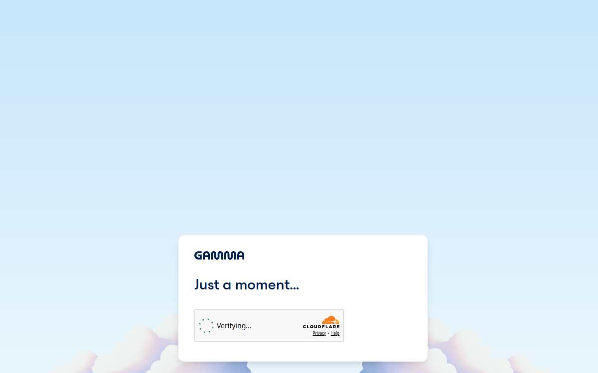 Capture d'écran de Gamma