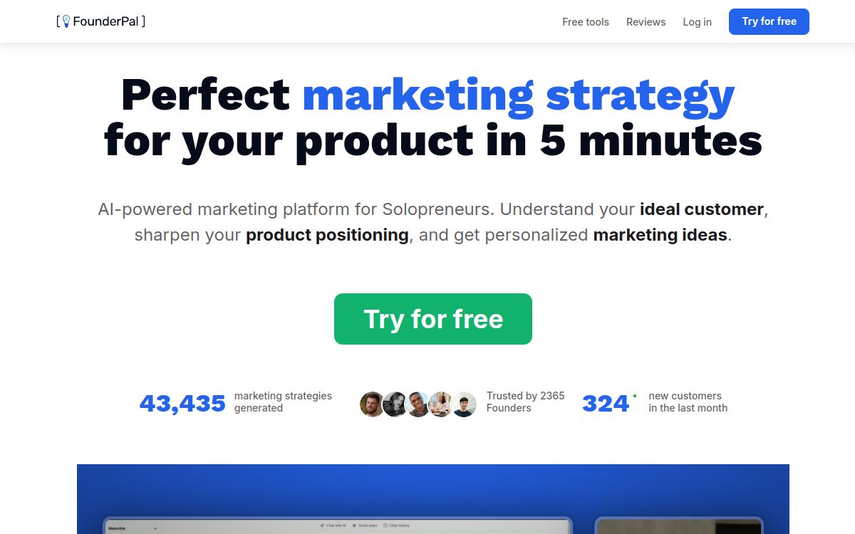 Capture d'écran de FounderPal
