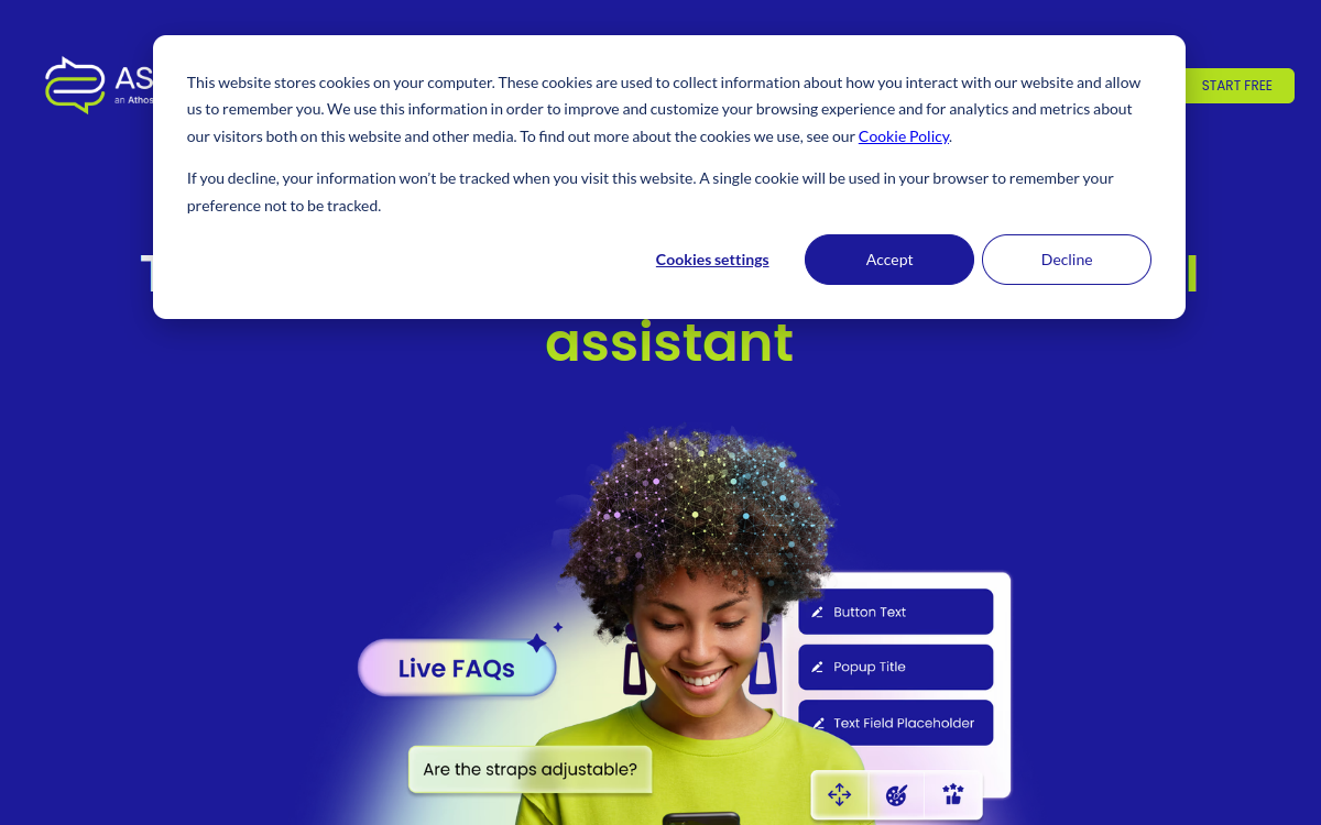 Capture d'écran de Asklo AI