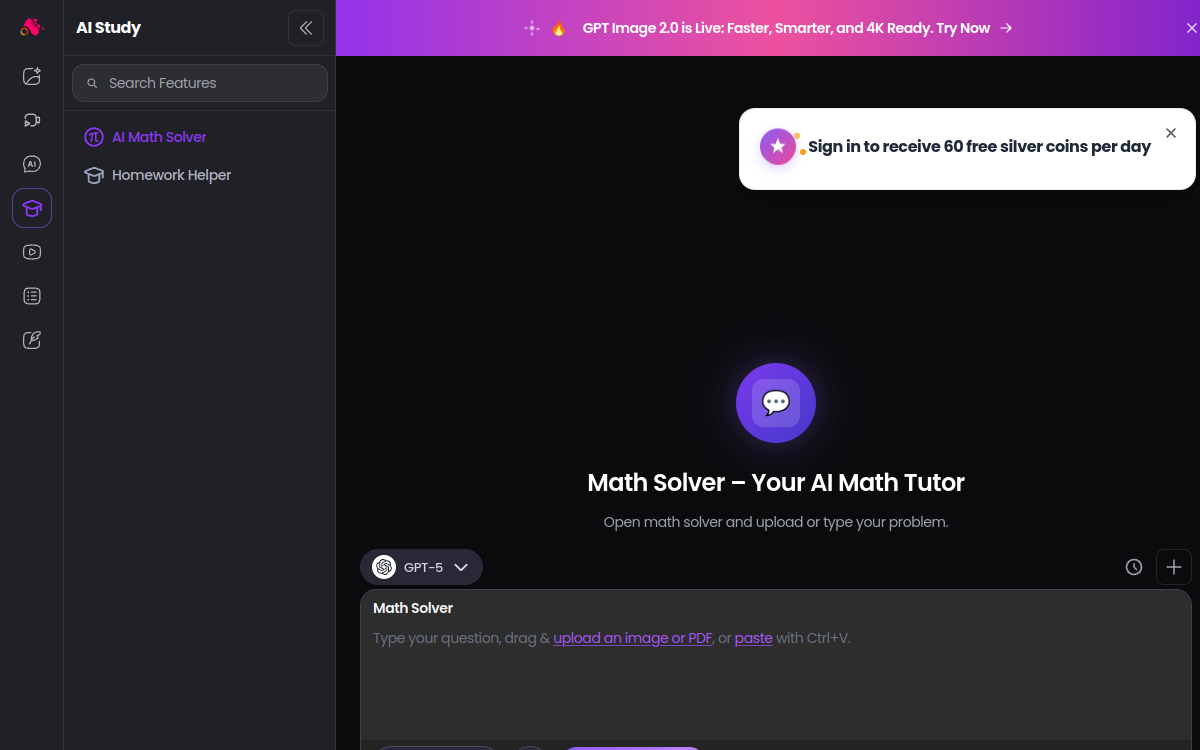 Capture d'écran de Arting AI Math Solver