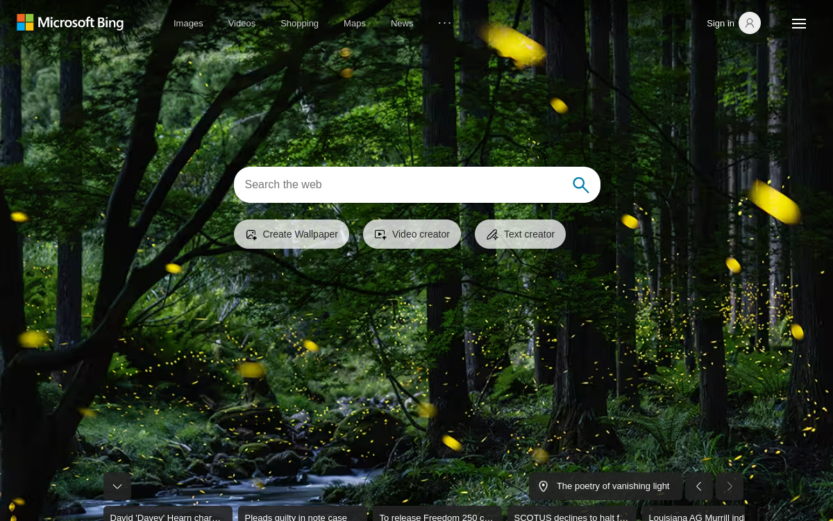 Capture d'écran de Microsoft Copilot (Bing AI)