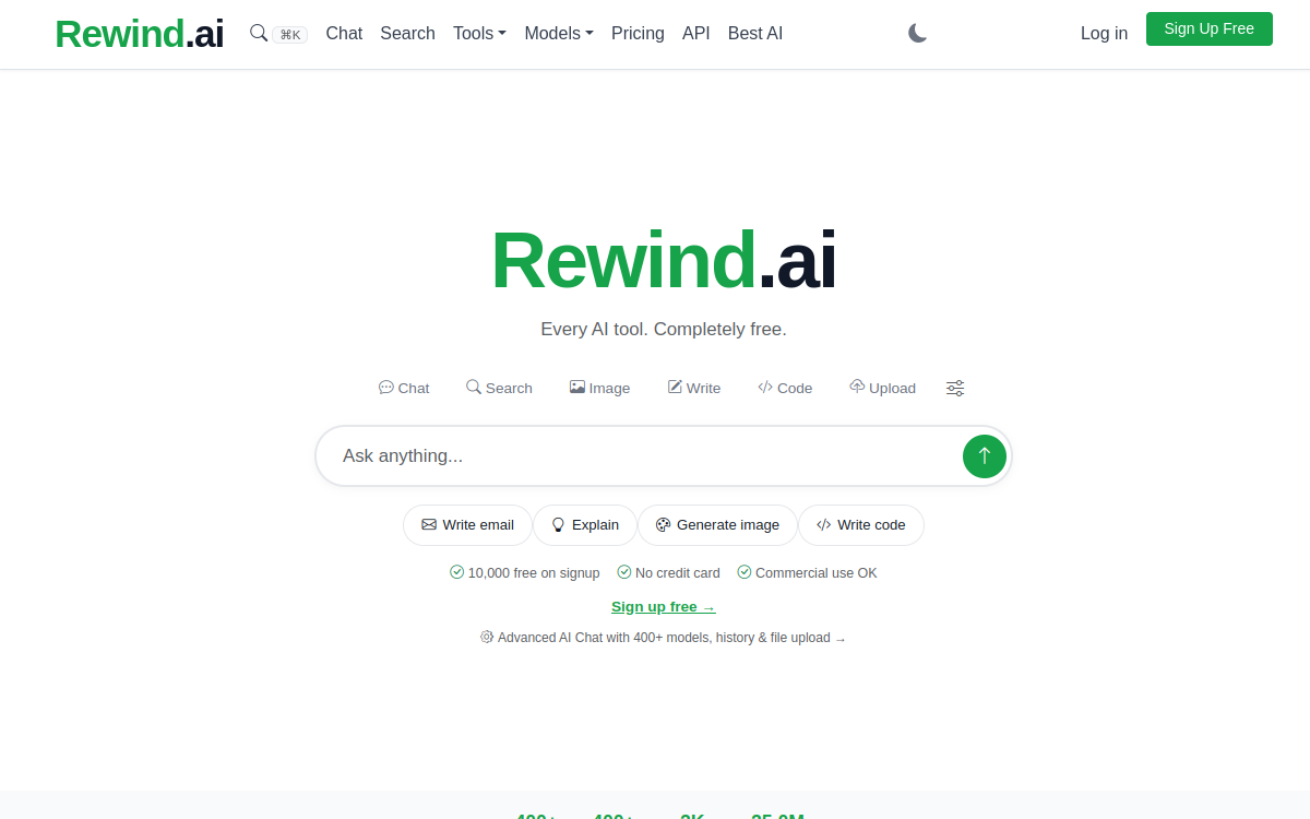 Capture d'écran de Rewind AI