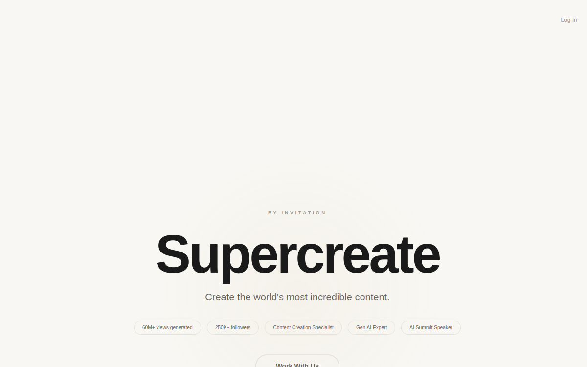 Capture d'écran de Supercreator