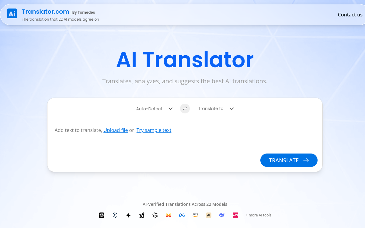 Capture d'écran de AI Translator
