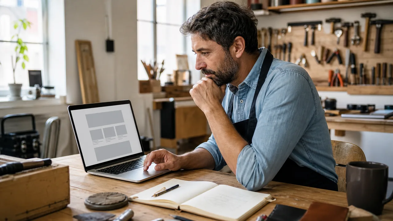 Créer le site internet d’un artisan avec l’IA : automatisation possible en 2026