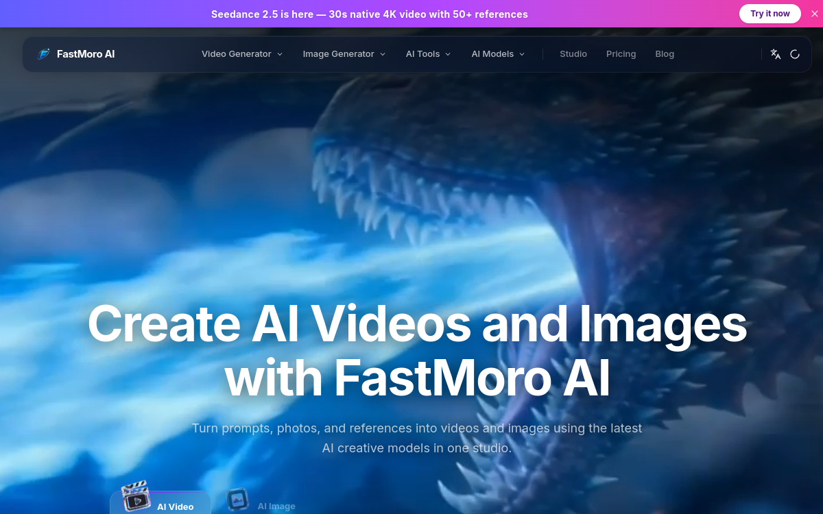 Capture d'écran de FastMoro AI